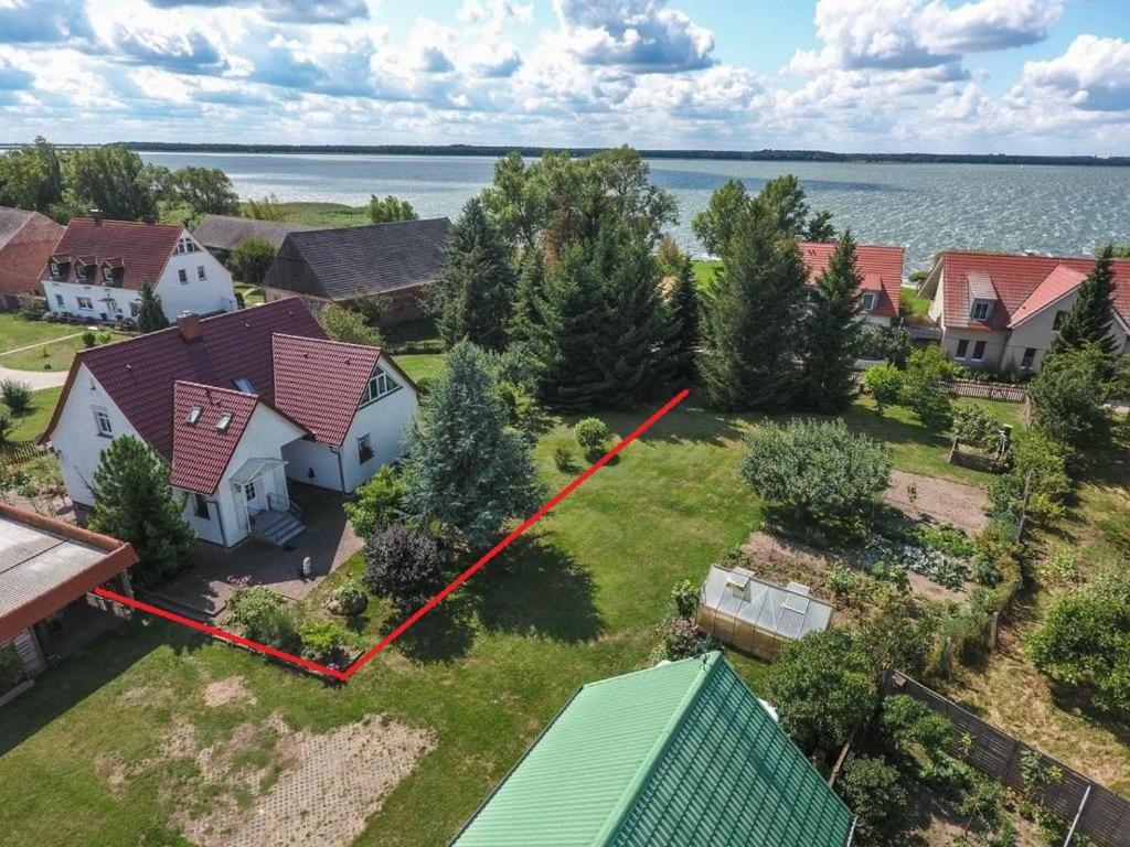 Ferienhaus "Seeadler" In Rankwitz Am Peenestrom Luaran gambar