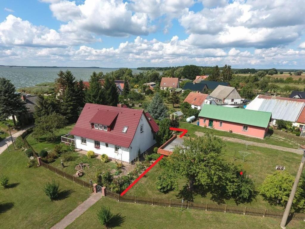 Ferienhaus "Seeadler" In Rankwitz Am Peenestrom Luaran gambar